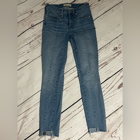 MADEWELL pin tuck size 23 skinny high rise - Picture 2 of 8